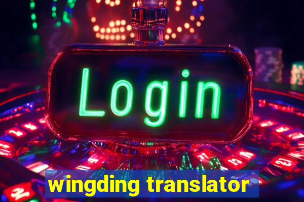 wingding translator